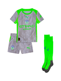 PUMA Kids' Manchester City Mini Kit, Multi, Multi