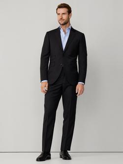 Hackett London Chelsea Block Wool Blazer - view 2, Grey