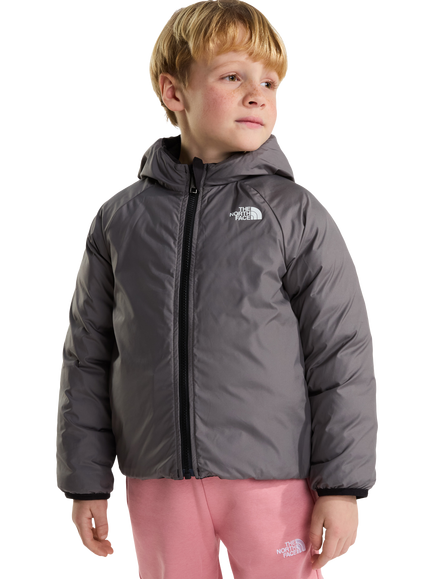 The North Face Kids' Perrito Puffer Jacket, Black/Smoked Pearl - view 2, Black/Smoked Pearl