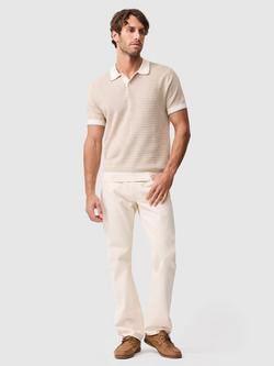 Rodd & Gunn Oyster Island Cotton Polo Shirt, Acorn - view 2, Acorn
