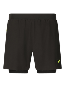 Virtus Ado 2-in-1 Shorts, Black