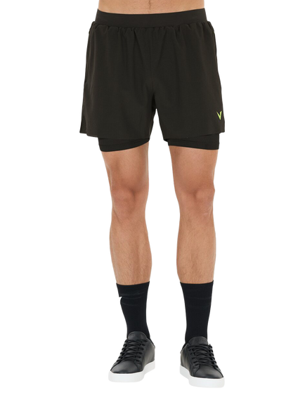 Virtus Ado 2-in-1 Shorts, Black
