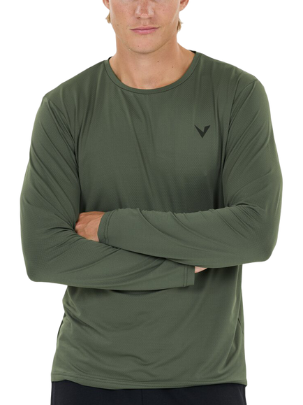Virtus Roger V3 Hyperstretch Long Sleeve Top, Pine