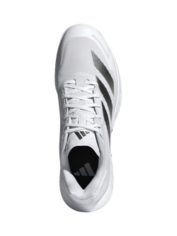 adidas Men's Defiant Speed 2 Tennis Shoes, White/Black/Grey - view 2, White/Black/Grey
