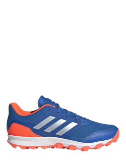 adidas Unisex Flexcloud 2.1 Hockey Shoes, Blue/Silver/Orange