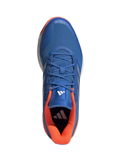 adidas Unisex Flexcloud 2.1 Hockey Shoes - view 2, Blue/Silver/Orange