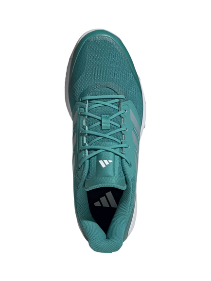 adidas Unisex Flexcloud 2.1 Hockey Shoes - view 2, Teal/Silver/Grey