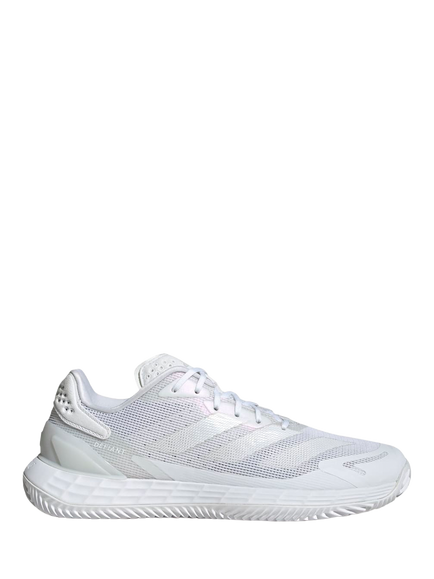 adidas Women's Defiant Speed 2 Clay Tennis Shoes, White/Grey, White/Grey