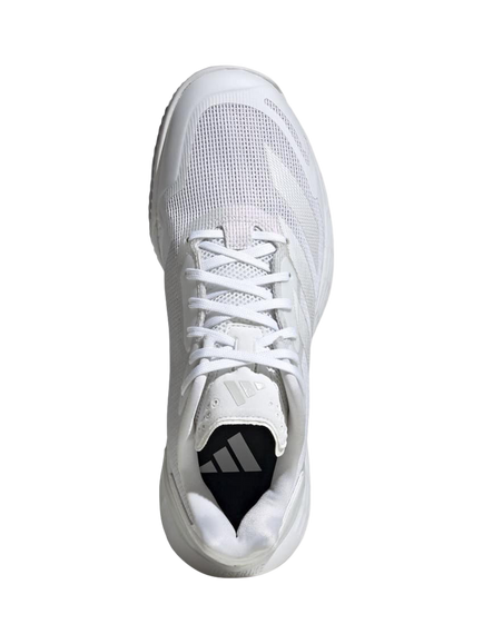 adidas Women's Defiant Speed 2 Clay Tennis Shoes, White/Grey - view 2, White/Grey