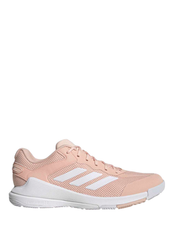 adidas Women's Netcourt Pro Netball Shoes, Pink/White/Black