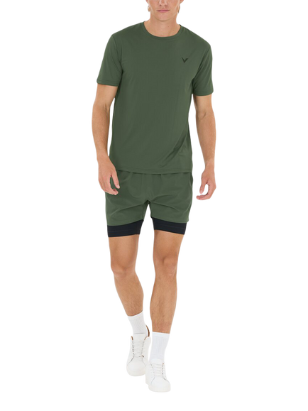 Virtus Virtus Roger V3 Hyperstretch Short Sleeve T-Shirt, Pine