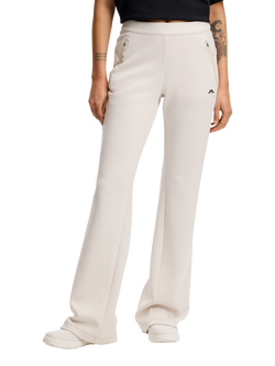 J.Lindeberg Aura Flare Trousers, Moonbeam, Moonbeam