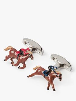 Simon Carter Horse Cufflinks, Multi, Multi