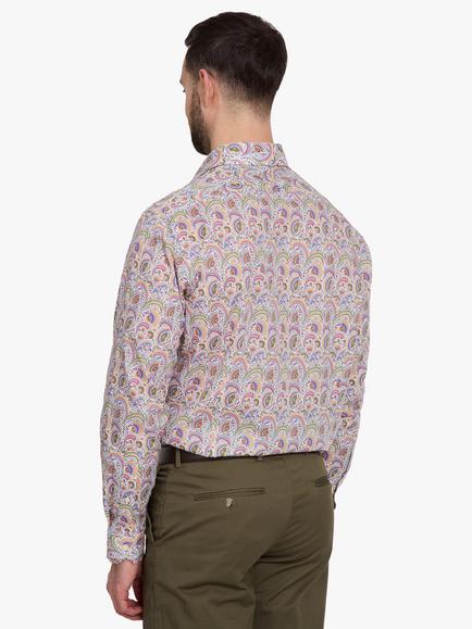 Simon Carter Liberty Print Jasvinder Shirt, Multi - view 2, Multi