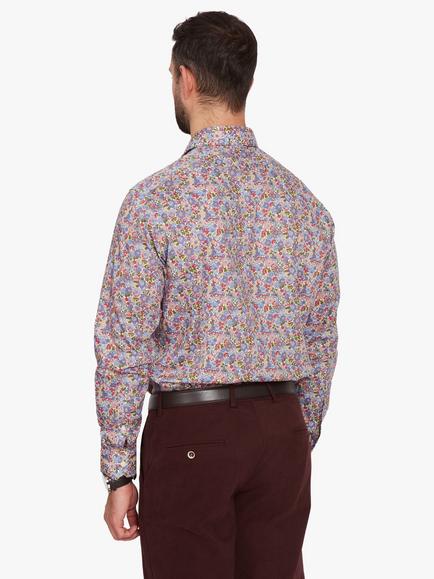 Simon Carter Liberty Print Nell Annie May Shirt, Multi - view 2, Multi