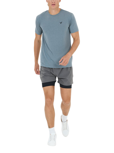 Virtus Virtus Zayne V2 2-in-1 Shorts, Turbulence