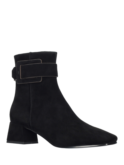 Bibi Lou Altair Suede Ankle Boots, Black - view 2, Black