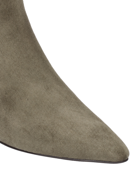 Bibi Lou Calista Suede Ankle Boots, Olivia - view 2, Olivia