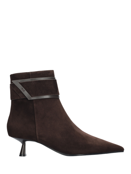 Bibi Lou Astra Suede Ankle Boots, Maron, Maron