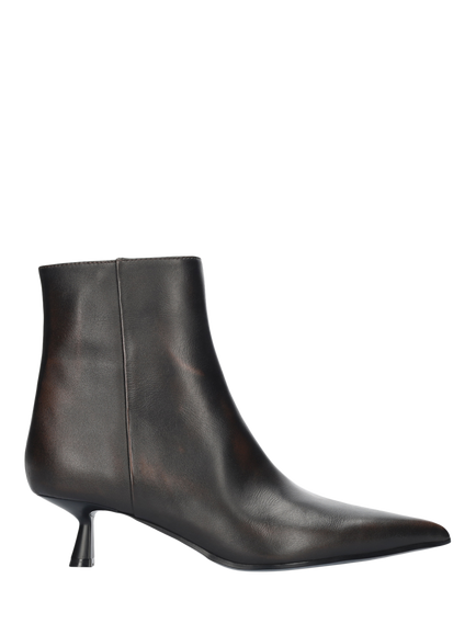 Bibi Lou Sakura Leather Ankle Boots, Brushed Leather, Brushed Leather