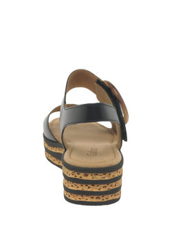 Gabor Andre Strappy Buckle Sandals - view 2, Black