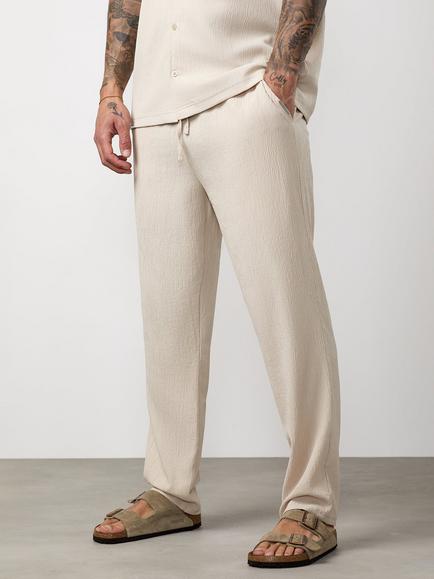 Gym King Signature Woven Trousers, Clay