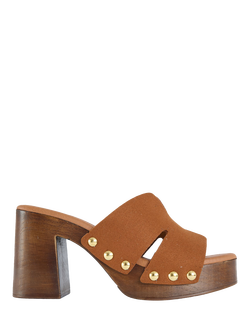 V.GAN Vegan Oxi Clog Sandals, Tan, Tan