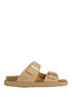 V.GAN Vegan Fenugreek Comfort Footbed Sandals, Taupe