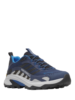 Merrell Men's Moab Speed 2 GTX Waterproof Hiking Boots, Navy Night - view 2, Navy Night