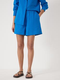 HUSH Dori Cotton Shorts, Sky Blue, Sky Blue