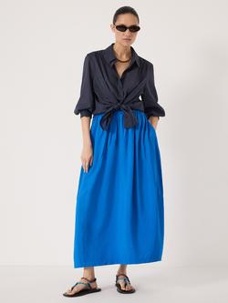 HUSH Liddie Midi Skirt, Sky Blue - view 2, Sky Blue