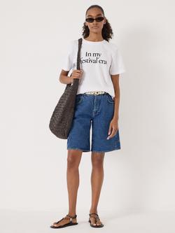 HUSH In My Festival Era T-Shirt, White - view 2, White