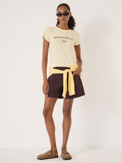 HUSH Serving Since 03 T-Shirt, Soft Yellow - view 2, Soft Yellow
