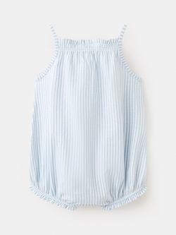 Mango Baby Printed Smock Romper, Off White - view 2, Off White