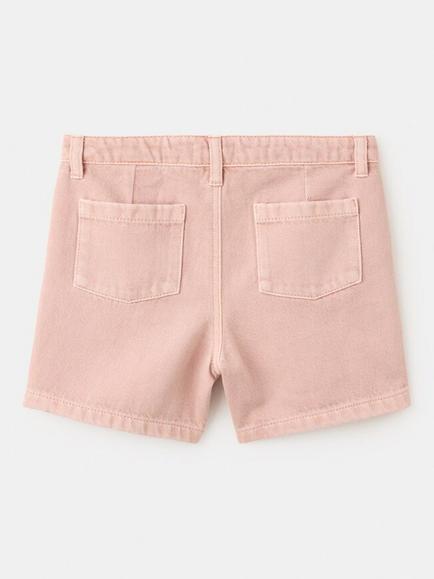 Mango Kids' Relaxed Bermuda Shorts, Pale Pink - view 2, Pale Pink