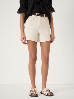 HUSH Essential Shorts, Ecru, Ecru