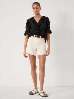HUSH Essential Shorts, Ecru - view 2, Ecru