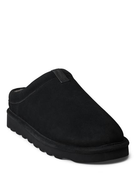 Polo Ralph Lauren Reade Suede Clogs, Black - view 2, Black