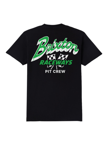 Brixton Clemont Standard T-Shirt, Black - view 2, Black