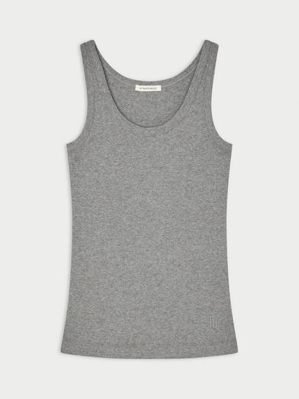 By Malene Birger Dali Cotton Vest, Grey, Grey