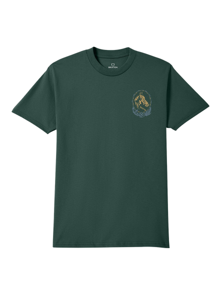 Brixton Marley Standard T-Shirt, Forest Green, Forest Green