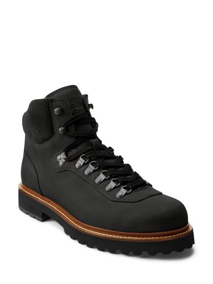 Polo Ralph Lauren Alpine Leather Lace Up Boots, Black - view 2, Black