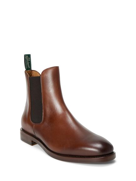Polo Ralph Lauren Inserra Chelsea Boots, Dark Brown - view 2, Dark Brown