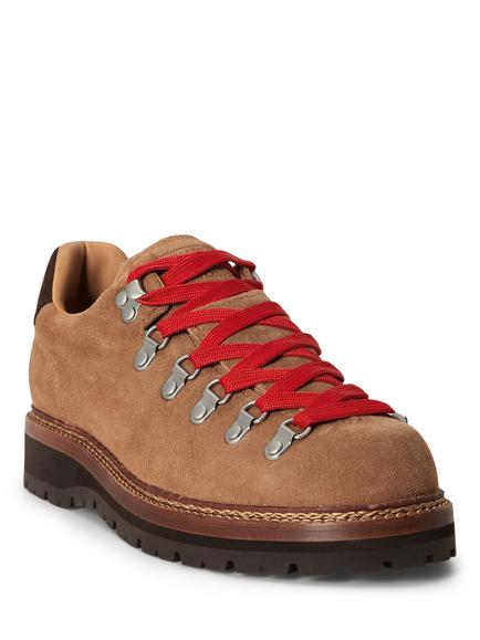 Polo Ralph Lauren Alpine Low Desert Shoes, Tan Dark Brown - view 2, Tan Dark Brown
