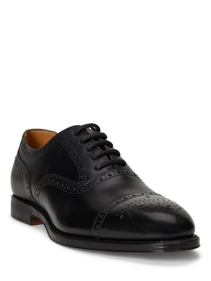 Polo Ralph Lauren Maestra Leather Brogues, Black - view 2, Black