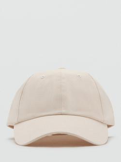 Mango Curved Brim Baseball Cap - view 2, Raw