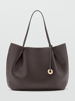 Mango Slouchy Tote Bag, Chocolate