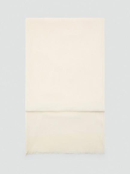 Mango Fringed Edge Scarf, Raw