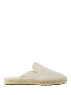 TOMS Santiago Leather Mule Sandals, Light Sand, Light Sand