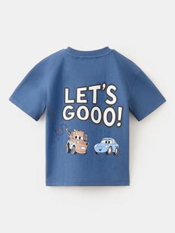 Mango Baby T-Shirt, Blue - view 2, Blue